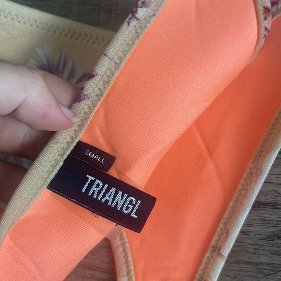 Triangl swimwear floral neoprene bikini bottoms - Picture 6 of 6